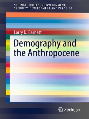 cover image of Demography and the Anthropocene